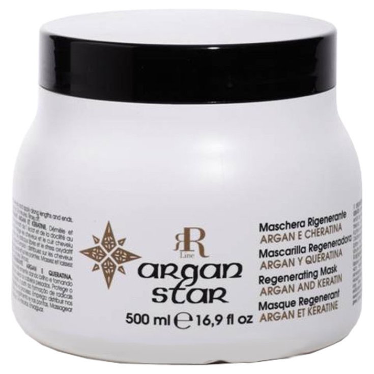 RR  Line Real Star Argan Star Maschera Rigenerante Argan e Cheratina 500 ml
