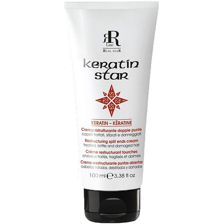 RR Line Real Star Keratin Star Crema Ristrutturante Doppie Punte 100 ml