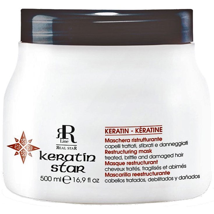 RR Line Real Star Keratin Star Maschera Ristrutturante 500 ml