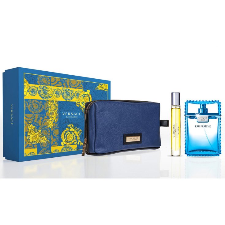 Versace Eau Fra&icirc;che Eau De Toilette Spray 100ml Set 3 Parti 2018