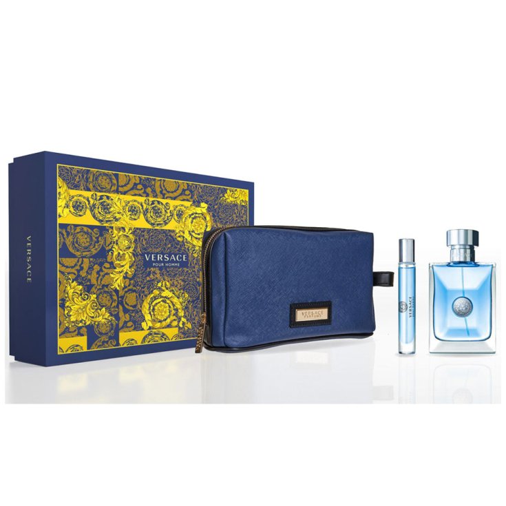 Versace Pour Homme Eau De Toilette Spray 100ml Set 3 Parti 2018