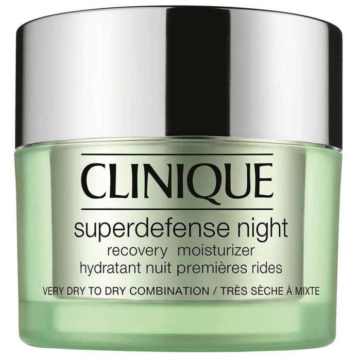 Clinique Superdefense Night 50 ml per pelli tipo 1, 2 molto secche, secche, miste