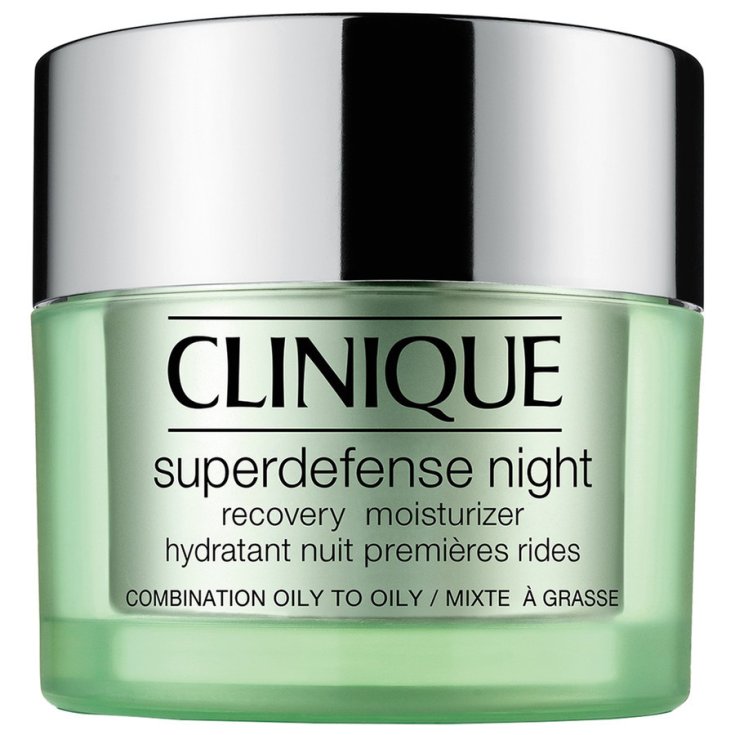 Clinique Superdefense Night 50 ml per pelli tipo 3, 4 da oleose a grasse