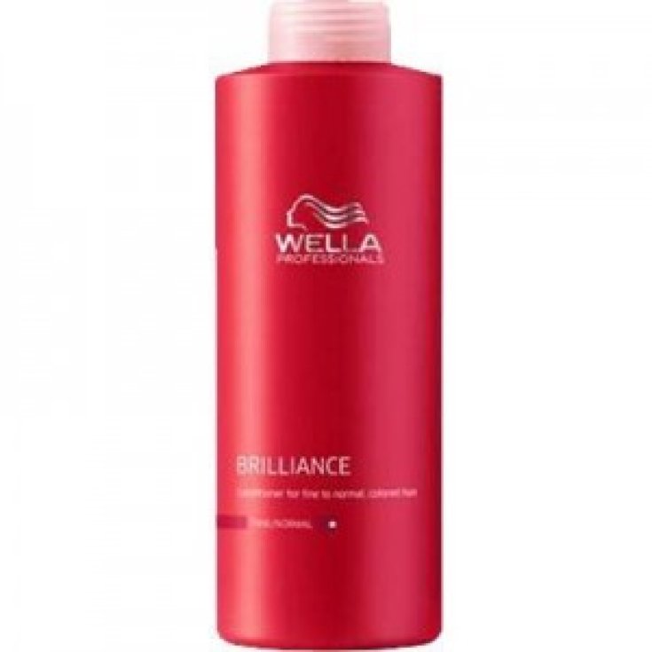 Wella Brilliance Balsamo Per I Capelli Capelli Grossi 1000ml