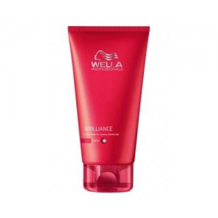 Wella Brilliance Balsamo Per I Capelli Capelli Grossi 200ml