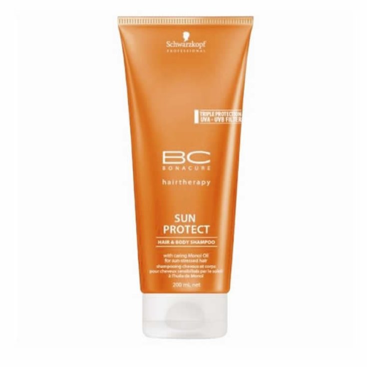 Schwarzkopf Bonacure Sun Protect Hair and Body Shampoo 200ml