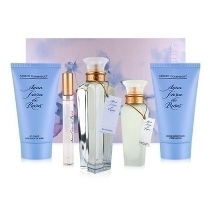 Adolfo Dominguez Agua De Rosas Ad Eau De Toilette Spray 120ml Set 5 Parti 2017