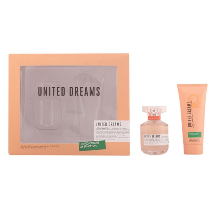 Benetton United Dreams Eau De Toilette Spray 80ml Set 2 Parti 2015