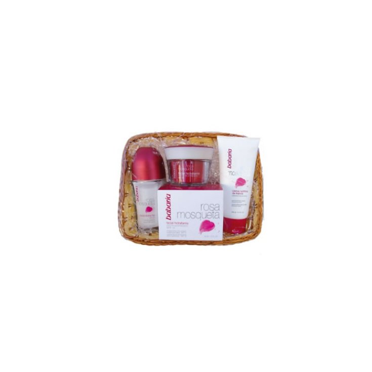 Babaria Crema Rosa Mosqueta 50ml Set 3 Parti