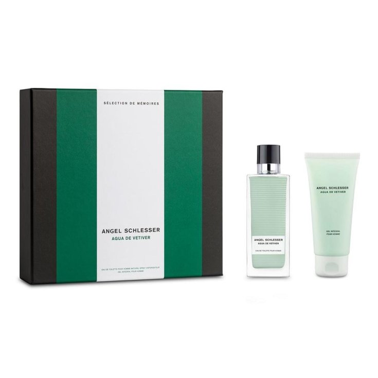 Angel Schlesser Agua De Vetiver Eau De Toilette Spray 100ml Set 2 Parti 2017