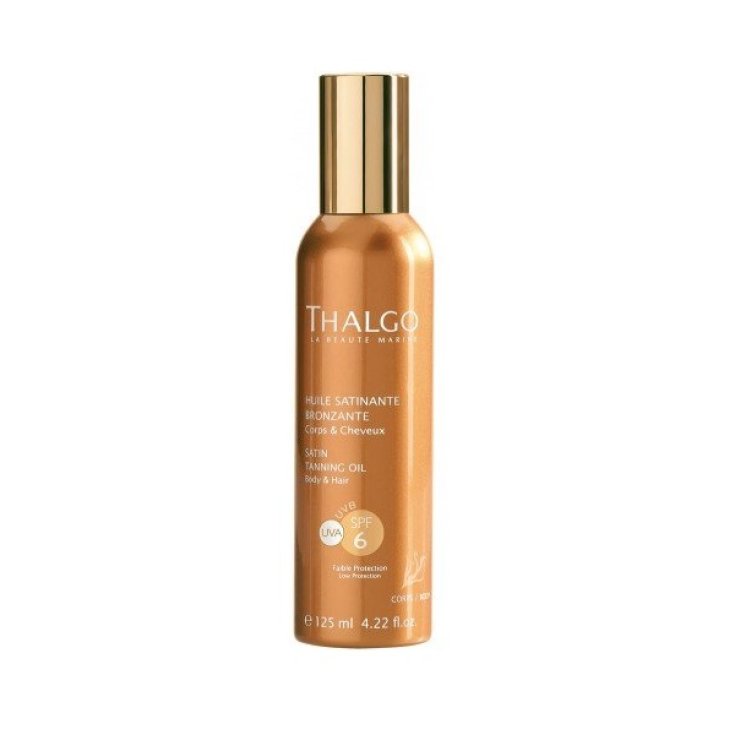Thalgo Huile Satinante Bronzante Spf6 125ml