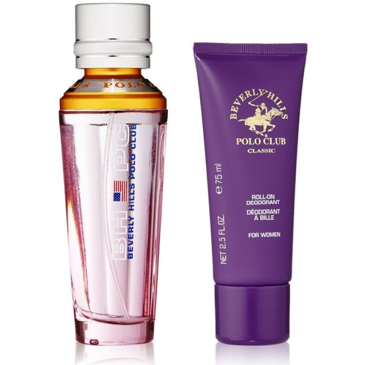 Beverly Hills Polo Club Sport Pour Femme Eau De Toilette Spray 100ml E Deodorant Roll On 75ml Set 2 Parti
