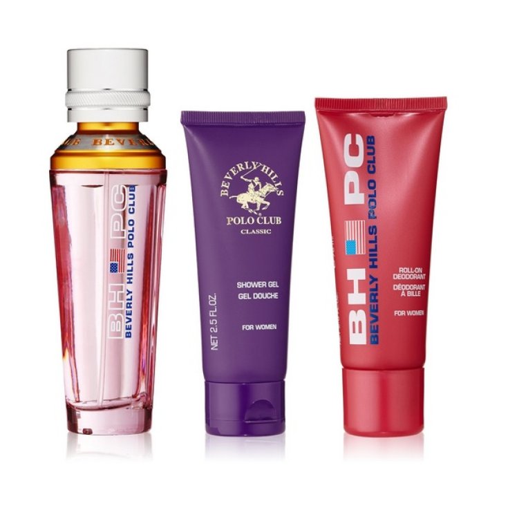 Beverly Hills Polo Club Sport Pour Femme Eau De Toilette Spray 50ml Shower Gel 75ml E Deodorant Roll On 75ml Set 3 Parti
