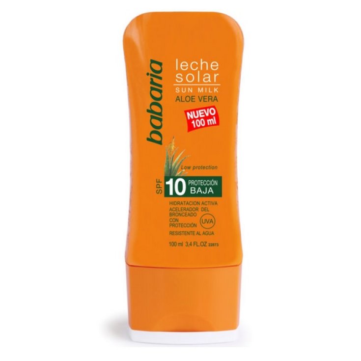 Babaria Aloe Vera Sun Milk Spf10 100ml