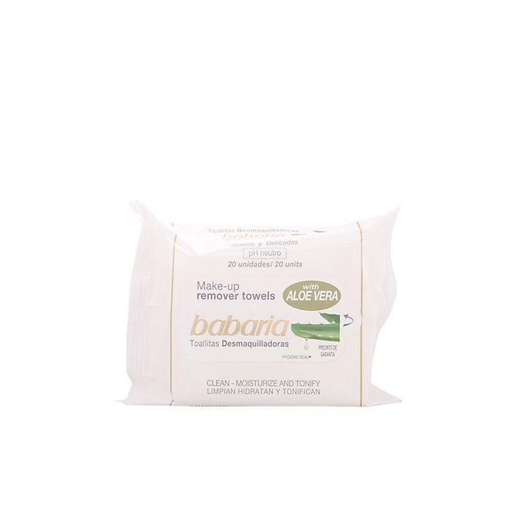 Babaria Aloe Vera Salviettine Struccanti 20unt
