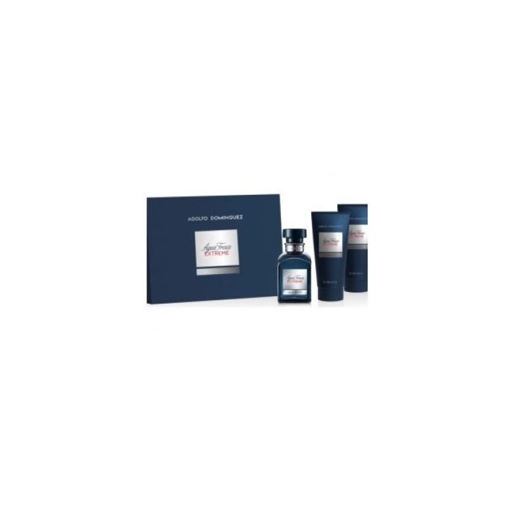 Adolfo Dominguez Agua Fresca Extreme Eau De Toilette Spray 120ml Set 3 Parti