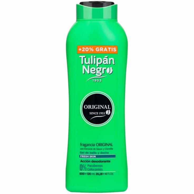 Tulip&aacute;n Negro Original Gel Doccia 720ml