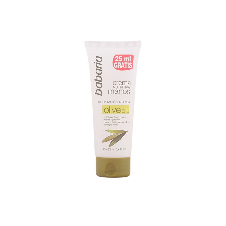 Babaria Aceite De Oliva Crema Mani Nutriente 75ml