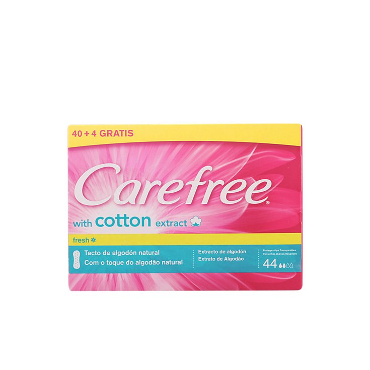Carefree With Cotton Extract Fresh Proteggi Slip 44 Unit&agrave;