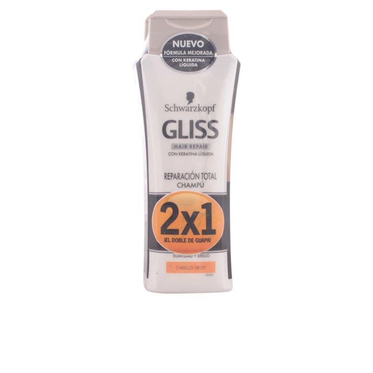 Schwarzkopf Gliss Total Repair Shampoo 2x250ml