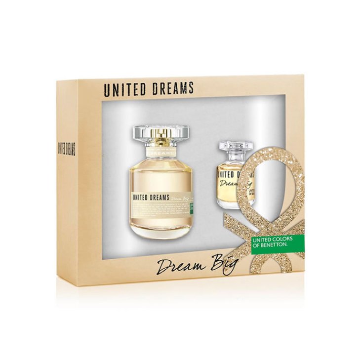 Benetton United Dreams Dream Big Eau De Toilette Spray 50ml Set 2 Parti 2015