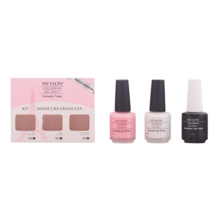 Revlon Colorstay Gel Envy Manicure Francese Set 3 Parti