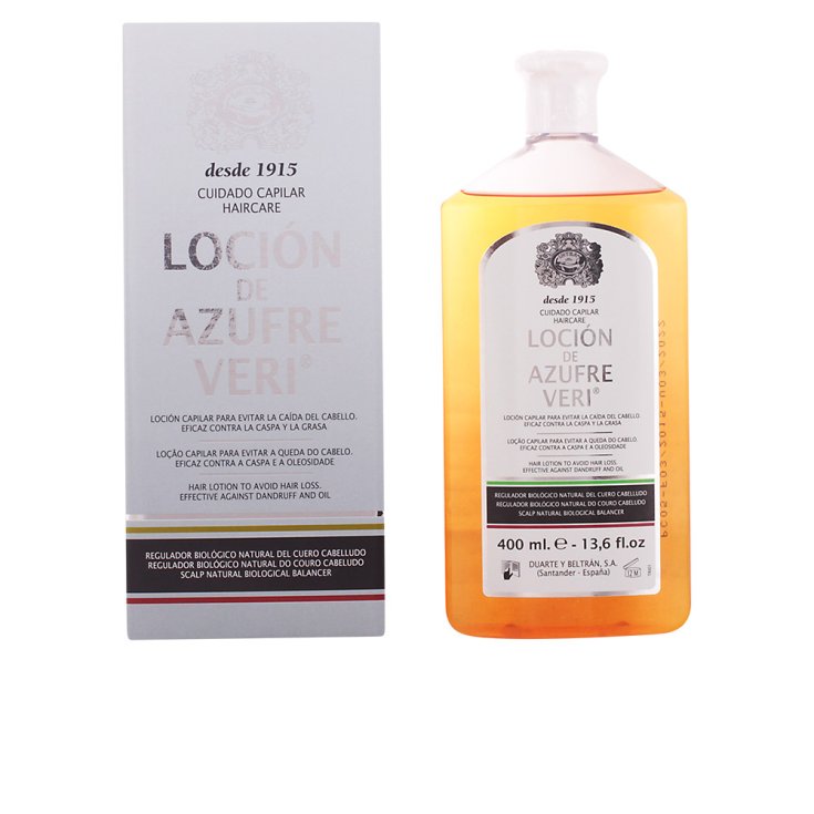 Azufre Veri Lozione Per Capelli 400ml
