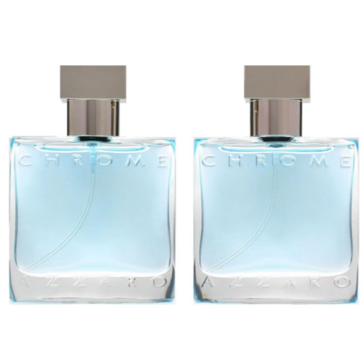 Azzaro Chrome Eau De Toilette Spray 2x30ml