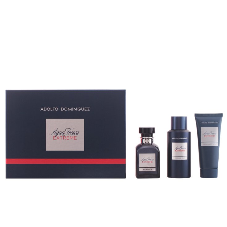 Adolfo Dominguez Agua Fresca Extreme Eau De Toilette Spray 120ml Set 3 Parti 2017