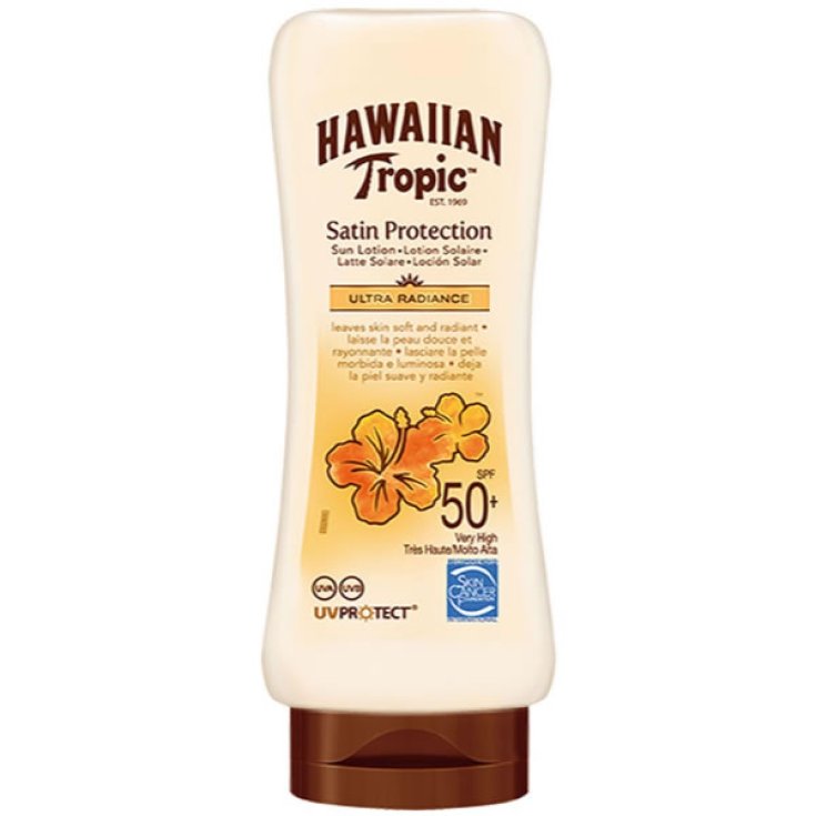*H/TROPIC SATIN SUN LOT F50 180 ML