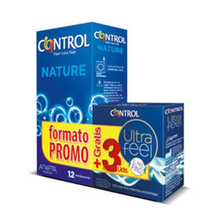 Control Pack Nature 12 Unit&agrave; + Control Ultra Feel 3 Unit&agrave;
