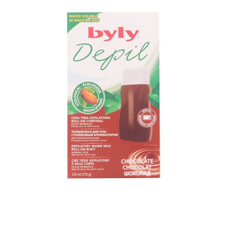 Byly Depil Depilatory Warm Wax Roll On Chocolate 125ml
