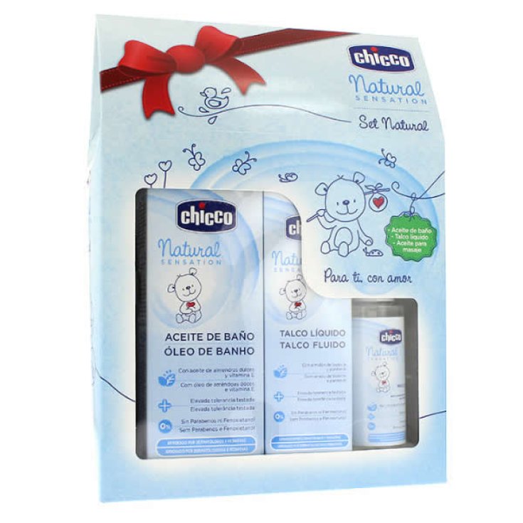 Chicco Natural Sensation Set Natural Set 3 Parti