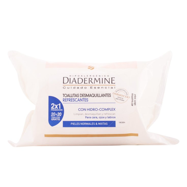 Diadermine Refreshing Make Up Remover 40 Unit&agrave;