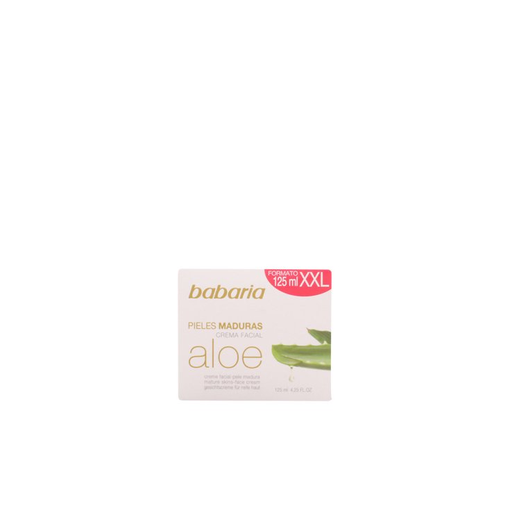 Babaria Aloe Vera Crema Viso Nutriente Pelli Mature 125ml