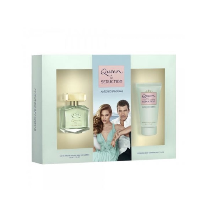 Antonio Banderas Queen Of Seduction Eau De Toilette Spray 100ml Set 2 Parti 2016