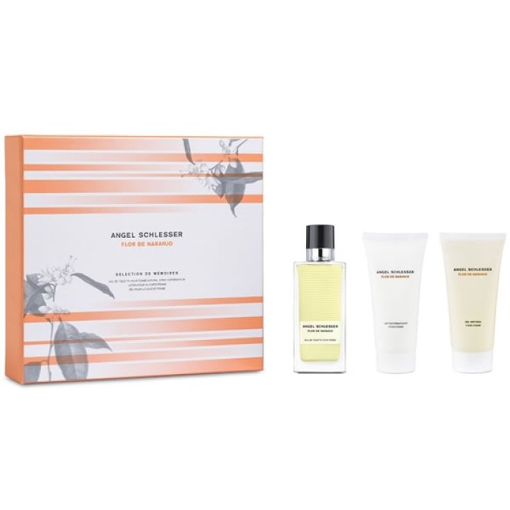 Angel Schlesser Flor De Naranjo Eau De Toilette Spray 100ml Set 3 Parti 2016