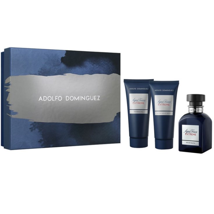Adolfo Dominguez Agua Fresca Extreme Eau De Toilette Spray 120ml Set 3 Parti 2017