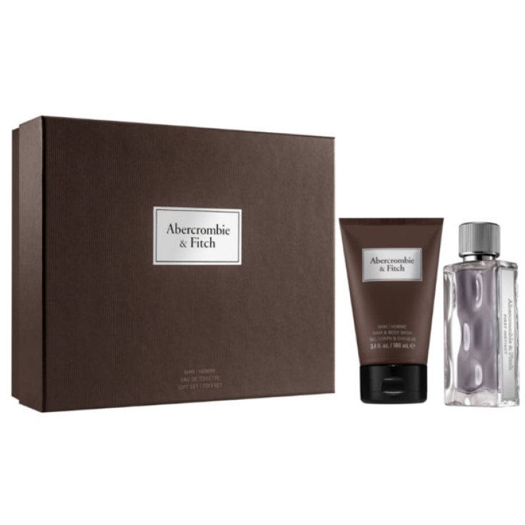 Abercrombie & Fitch First Instinct Man Eau De Toilette Spray 50ml Set 2 Parti 2016