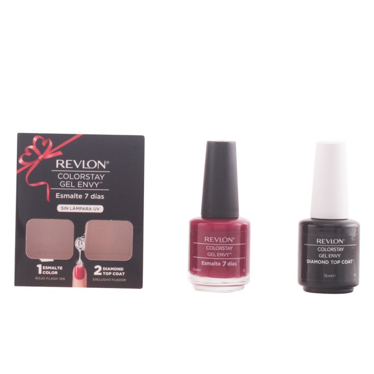 Revlon Color Stay Gel Envy Duo Rojo Flash Color 15ml Set 2 Parti 2017