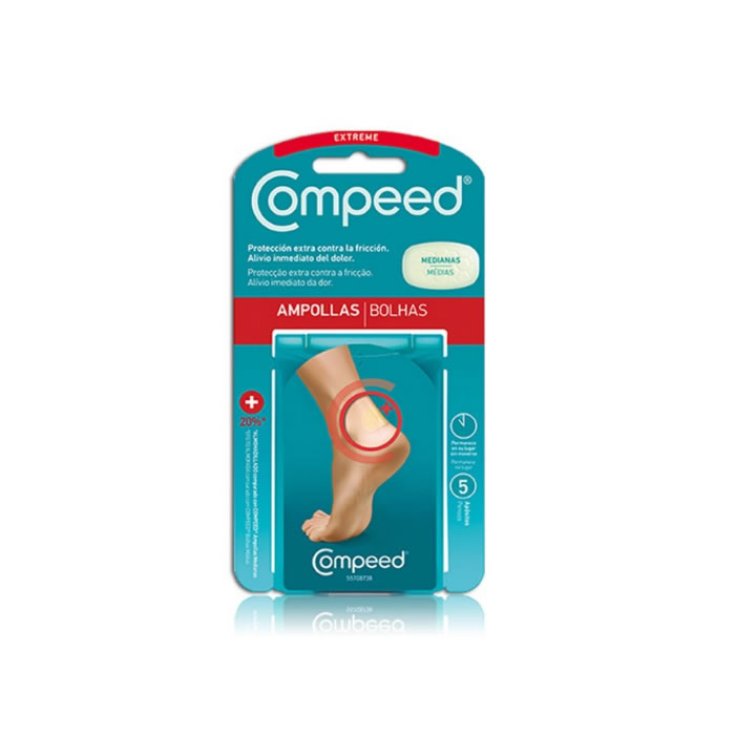 Compeed Cerotti Per Vesciche +20% Formato 5 Unit&agrave;