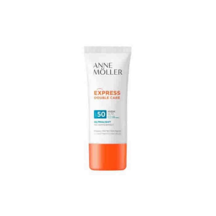 Anne Moller Express Double Care Spf30 Ultralight Fluid Protezione del Viso 50ml