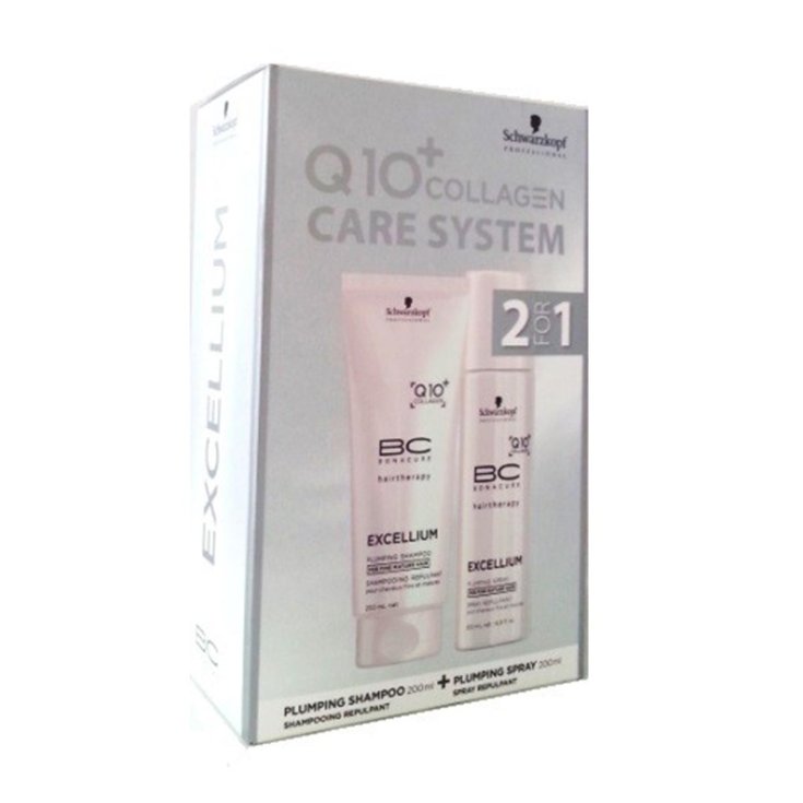 Schwarzkopf Bc Excellium Q10 Plumping Shampoo 200ml Set 2 Parti 2017