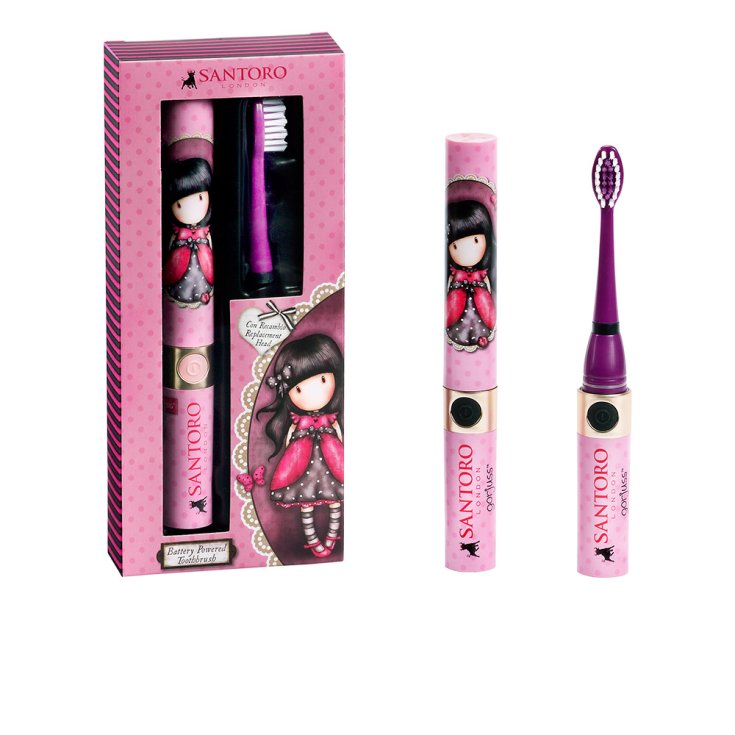 Santoro London Ladybird Spazzolino Da Denti Elettrico Set 3 Parti 2017