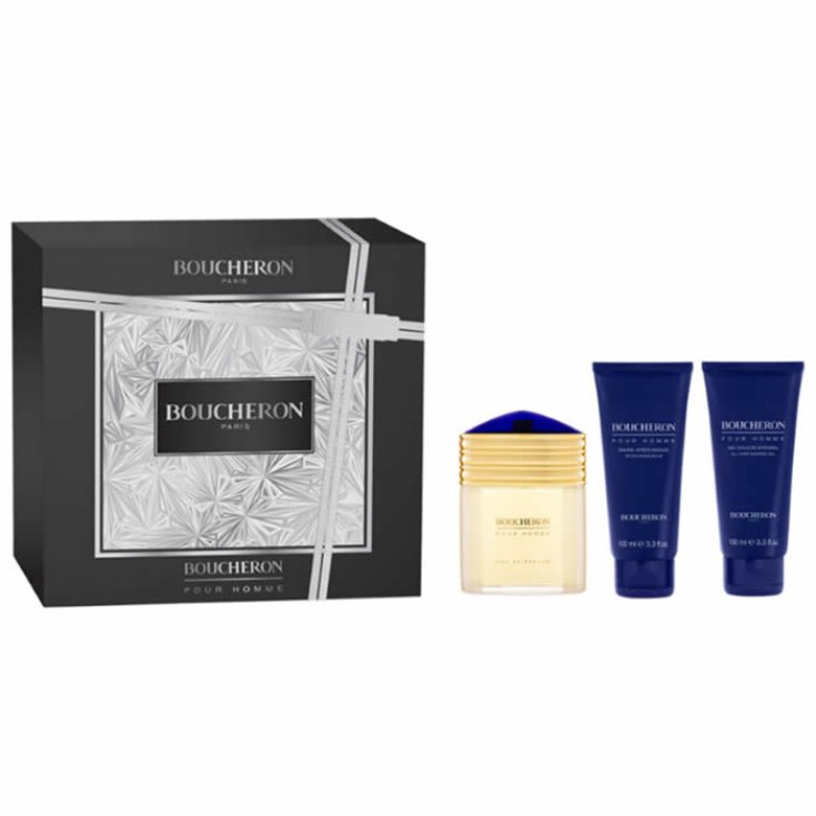 Boucheron Homme Eau De Parfum Spray 100ml Set 2 Parti 2017