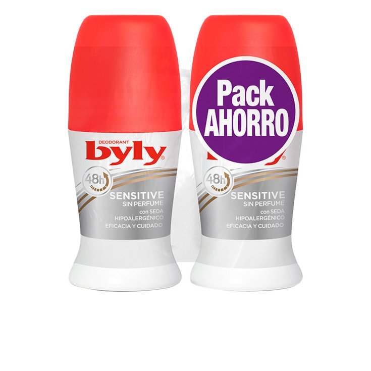 Byly Sensitive Deodorante Roll On 2x50ml