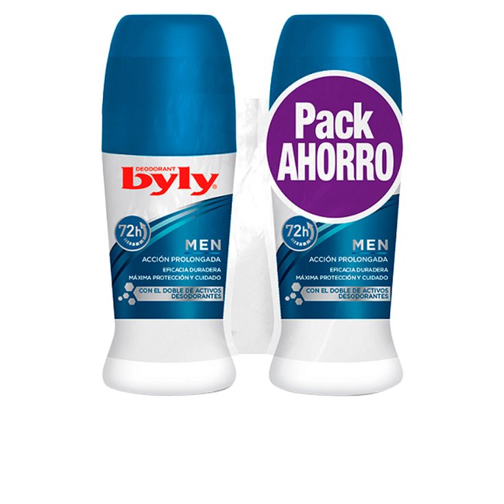 Byly For Men Desodorant Roll On 2x50ml