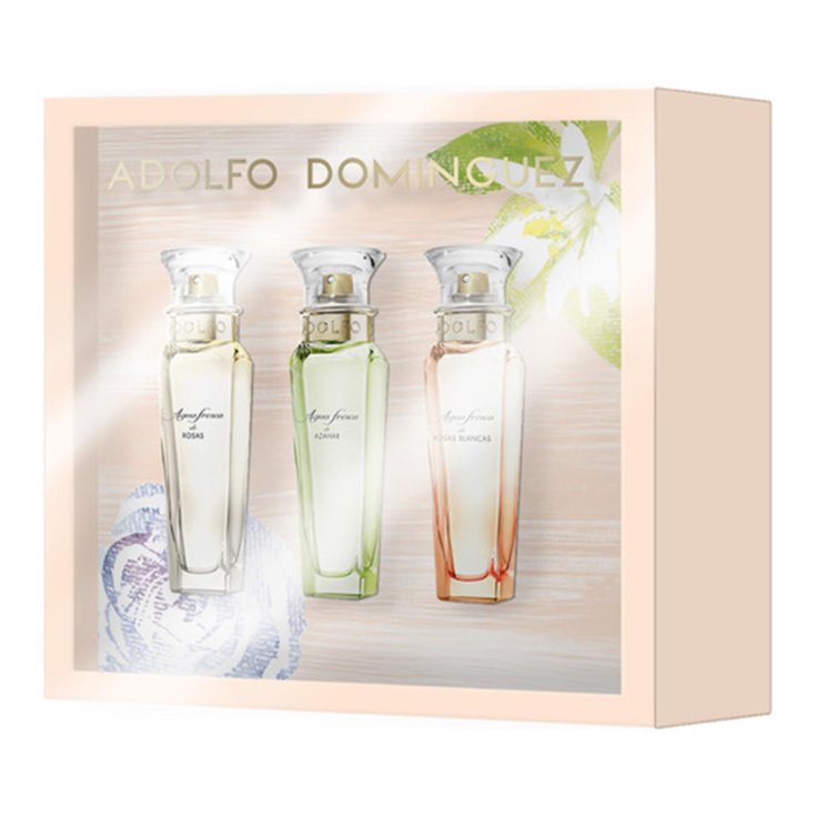 Adolfo Dominguez Agua Fresca Eau De Toilette Spray 30ml Set 3 Parti 2017