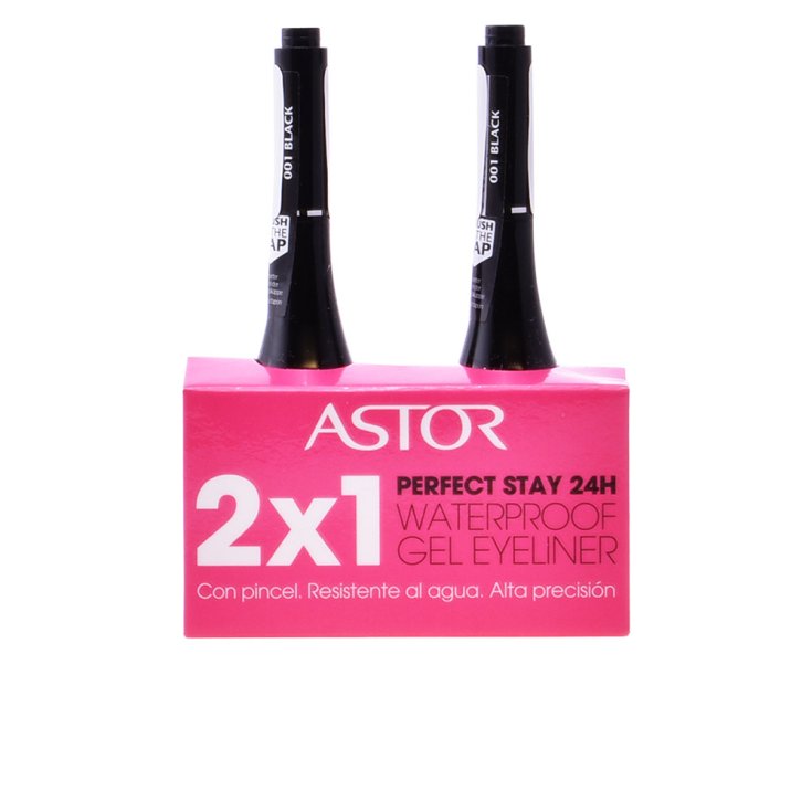 Astor Perfect Stay Waterproof Gel Eyeliner 01 Black Set 2 Parti 2017