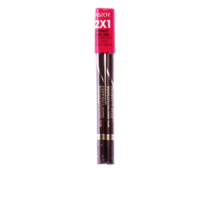 Astor Perfect Stay Waterproof And Long Lasting Kajal 81 Brown Set 2 Parti 2017